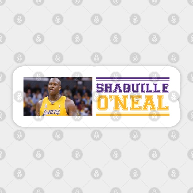 Shaquille O'neal Sticker by BAOM_OMBA